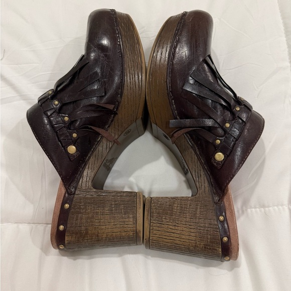 Dansko Deni Mule Women’s Size 37 (US 6.5–7) Chocolate Brown Full Grain Leather - Picture 5 of 7